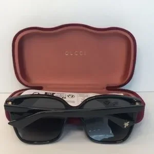 Authentic New Gucci GG0022S 007 57 Ladies Sunglasses Gucci GG0022S L (57 - 18) with Brown lenses and Tortoise  main image 4